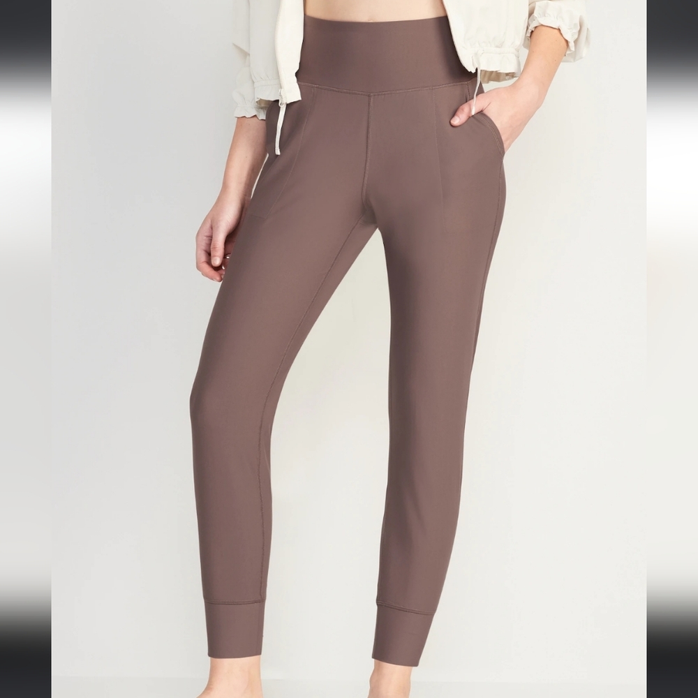 OLD NAVY High-Waisted PowerSoft 7/8-Length Joggers for Women Size XS